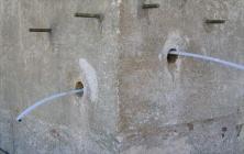 Palazzo assesorile a Cles - ancoraggi