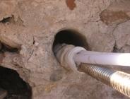 Iniezione controllata della malta